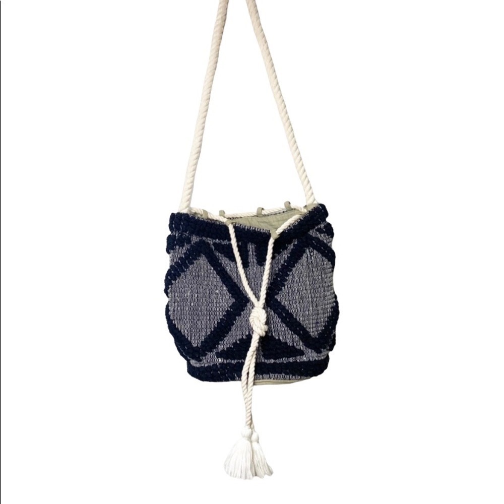 FABULOUS MJ Crochet Boho Bucket Bag, Boho Festival
